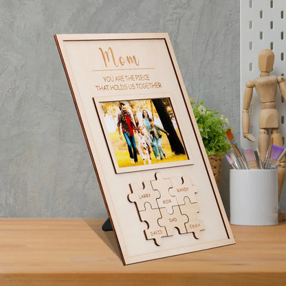 Personalized Family Photo Wooden Craft